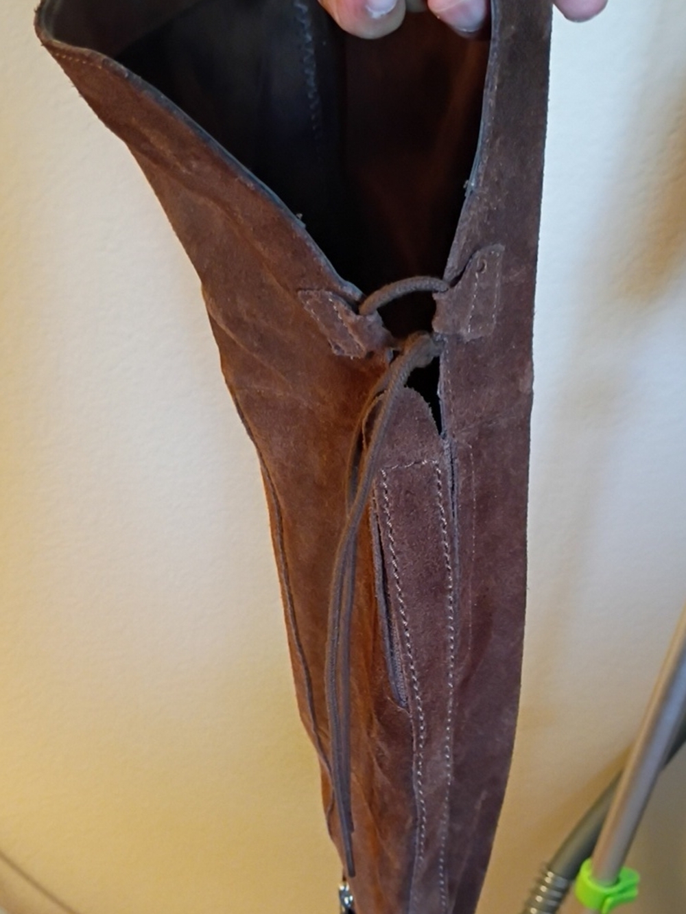 Steve Madden Women's Over-the-Knee Suede Boots in Chestnut Brown Novela Size 8.5 - Picture 10 of 17